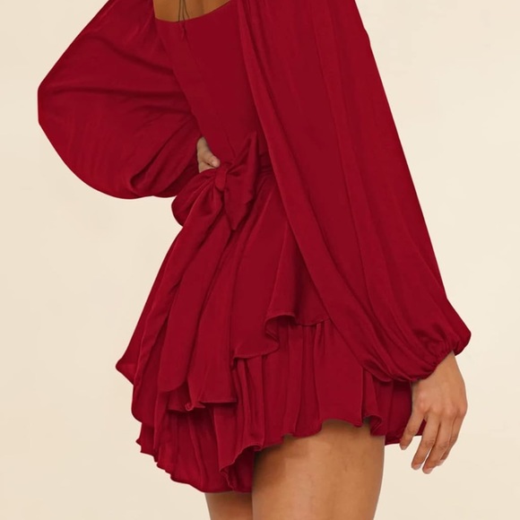 NWOT Fixmatti Women Ruffle Romper - Picture 5 of 5